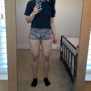 BRAND NEW HIGH WAISTED LEOPARD SHORTS